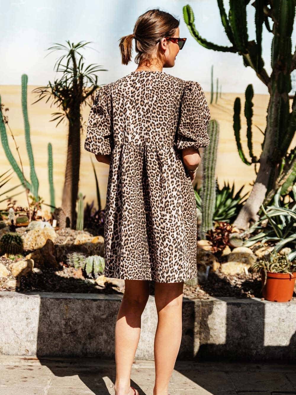 Freya - Leopard Dress