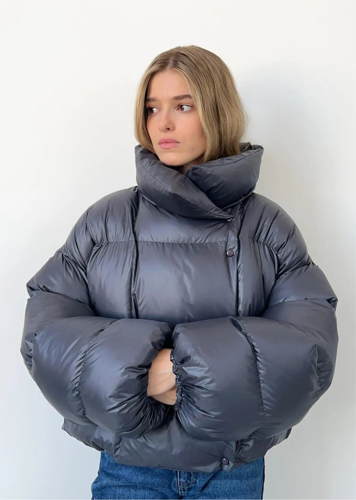 Azelina Double Layered Puffer Jacket