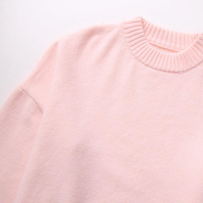 Lystria - Oversized Soft Pink Sweater